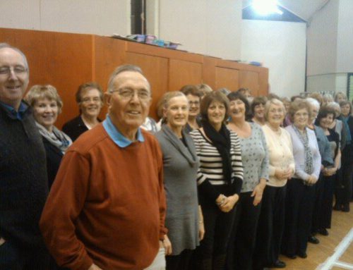 Bramhall Village Community Choir Sing For The Ducks